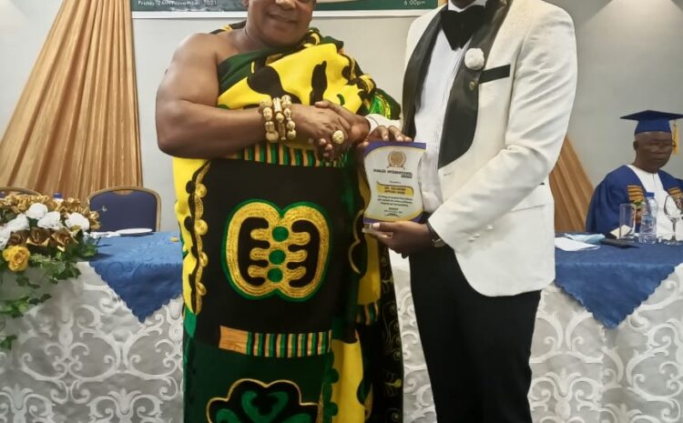  CEO of Solak Herbal Dr Solomon Appiah Kubi Wins International Nobles Award