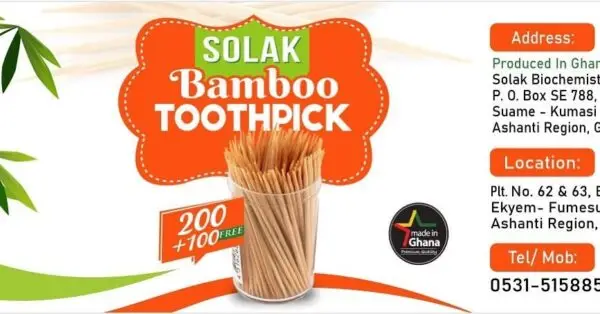Solak Bamboo Toothpick - Image 2